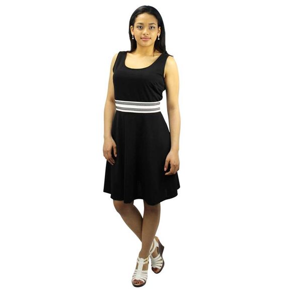 Sleeveless Summer Skater Dress - Picture 2 of 8